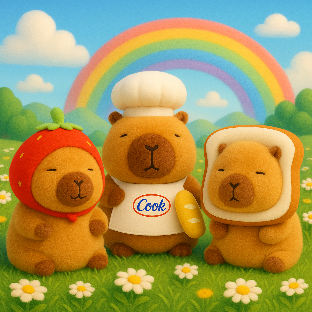 Cappy Friends - by Milo and Mae